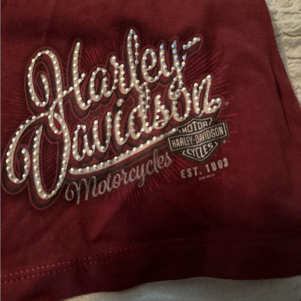 Harley-Davidson Red Graphic Tank